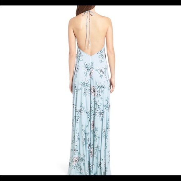 Show Me Your Mu Mu Lace Up Halter Long Maxi Sun Dress. size XS - Picture 4 of 9